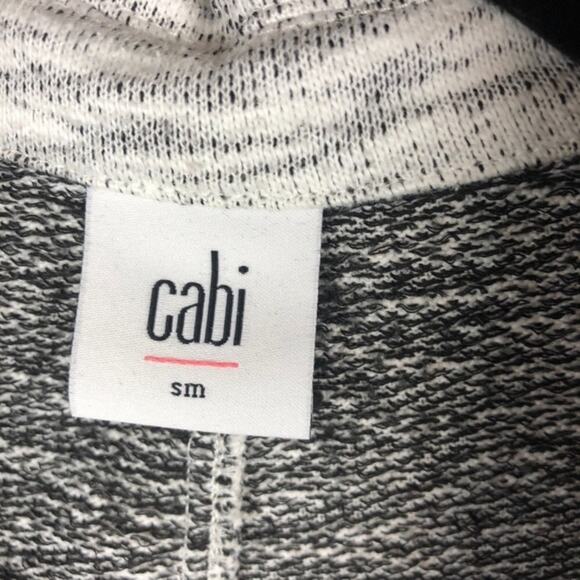 Cabi Zip Up Heathered Grey Jacket Womens S Lightweight Casual Classic Bomber - Picture 6 of 8